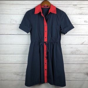 Kate Spade Saturday Navy Cotton Dress